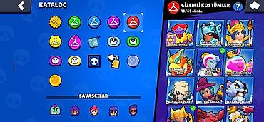 услуги аниматоров: Brawl Stars oyun hesabı – yüksək səviyyəli profil - Kupa yolu — 5