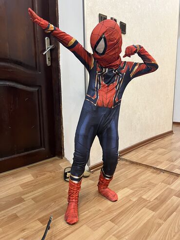 Прокат детских карнавальных костюмов: Костюм человек паука качество отличное