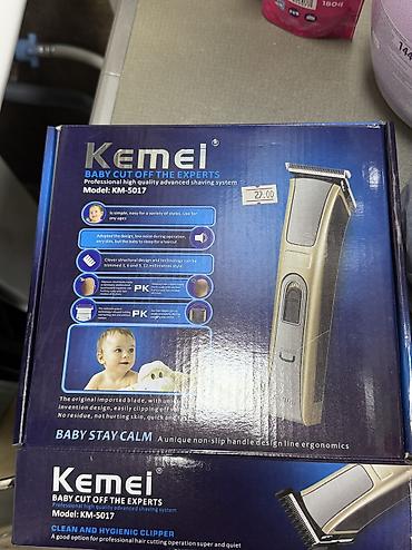 daraglar: Kemei KM-5017 uşaq saç kəsən maşın Xüsusiyyətlər: - Professional high — 2