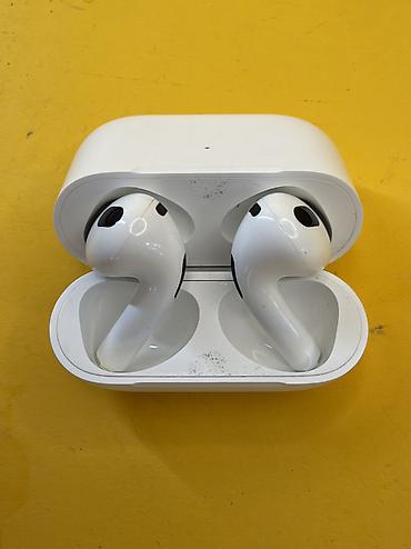 pad 5 pro: Беспроводные наушники-вкладыши, Apple, AirPods 3, Б/у — 1