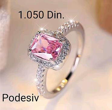 mona bih torbe: Elegantne posrebrene podesive prstenje od hirurskog čelika sa žigom — 5