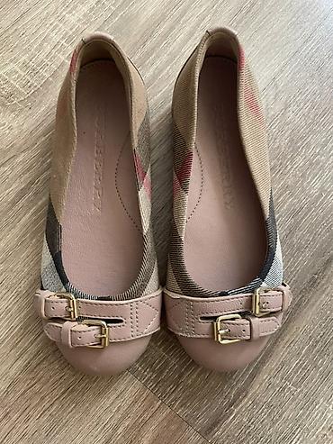 Туфли: Туфли, 32, Burberry, Б/у, цвет - Бежевый — 1
