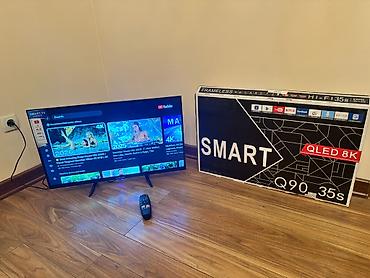 телевизор смарт: Новый Smart TV 35" (Android 13, Wi-Fi, YouTube) — В упаковке! Продаю — 2