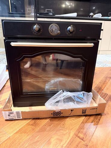 dispenser qiymeti: Духовка Gorenje, Электрическая, цвет - Черный, Встраиваемая, Б/у