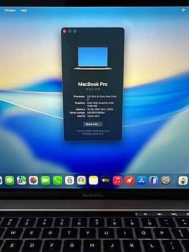 Apple MacBook: Macbook xaricdən yeni gəlib 🤩 Macbook Pro 2019 16inch i7-9750H A2141 — 4