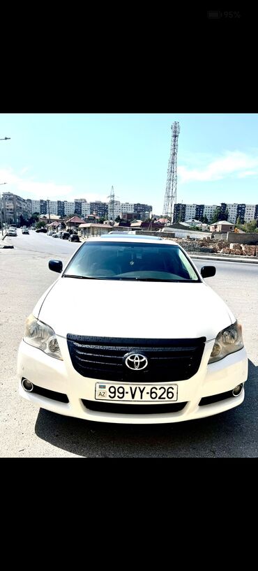 qalmaq şərti ilə maşınlar: Toyota Avalon: 3.5 л | 2008 г. Седан