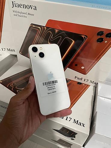 IPhone 13, Б/у, 128 ГБ, Белый, 92 %