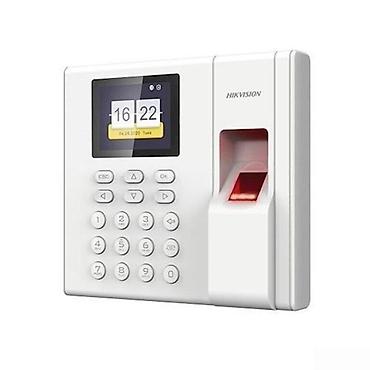 3d scaner: İş vaxtının hesablanması terminalı "Hikvision DS-K1A8503EF"Təsvir: İş — 1