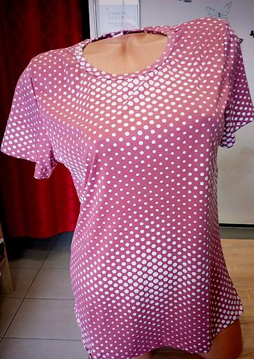 t: Ženske majice pamuk elastin vel. L. Xl. 2xl. 3xl. 4xl cena 599 din — 5