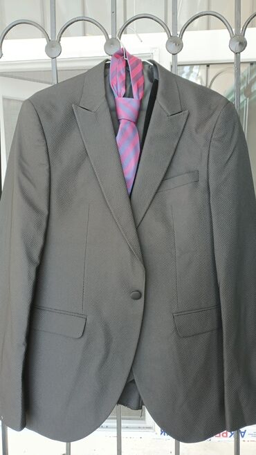 çiyələk kostyumu: Kostyum, Demisezon, 5XL (EU 50), rəng - Boz