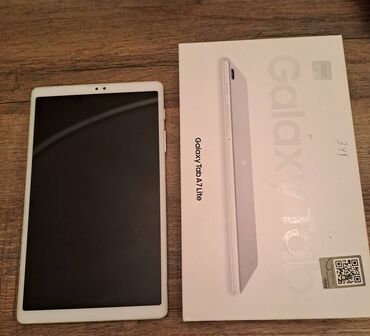 samsung galaxy tab: Galaxy Tab A7 Lite 32 gb. Yaxsi veziyetdedir arxasinda ciziglar var