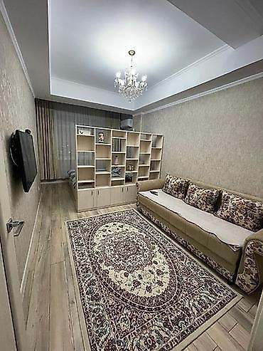 комнатные квартиры: 1 комната, Бишкек Парк ТРЦ, Душевая кабина, Постельное белье, Кондиционер — 10