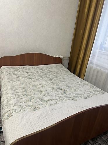 с мебелью: ⚡️Срочно срочно ⚡️Двуспальная кровать с изоголовьем и изножьем из ЛДСП — 1