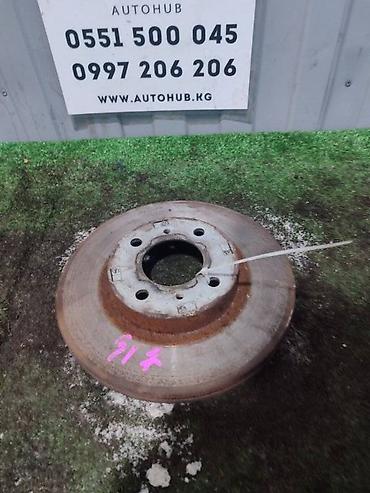 4 bolt disk: Тормозной диск Mitsubishi Colt Z28A 1.5 2004 Тормозной диск — 4
