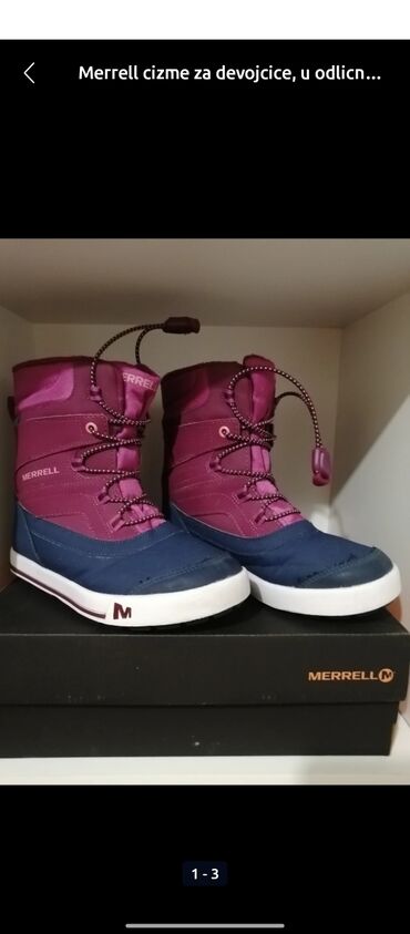 ziggy obuca: Boots, Merrell, Size - 34