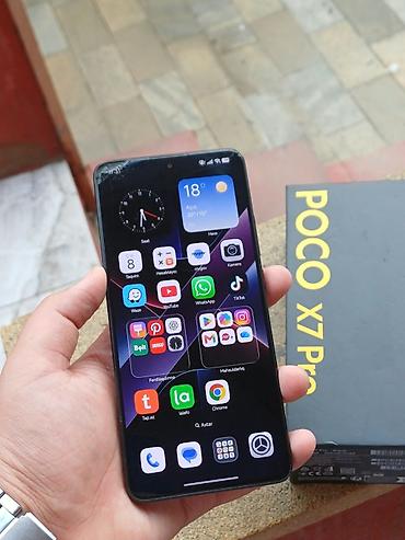pubg random: Poco X7 Pro, 256 GB, rəng - Qara, Zəmanət, Barmaq izi, Simsiz şarj — 3