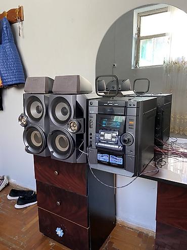Musiqi mərkəzləri: Sony mhc vx555. Tam əla vəziyyətdədir. Fm radio aux bt var. Kalonkalar — 5
