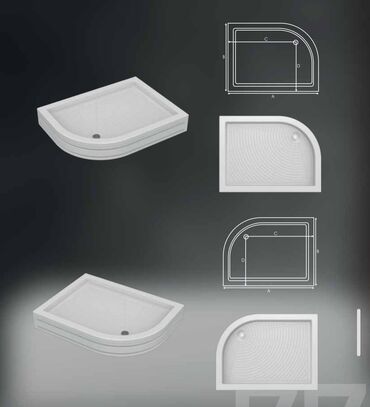 Duş poddonları: Duş kabinələr ara bölmələr özəl sifarişlə hazırlanır rəng və ölçü -da lalafo.az — 9 Duş poddonları: Duş kabinələr ara bölmələr özəl sifarişlə hazırlanır rəng və ölçü — 9