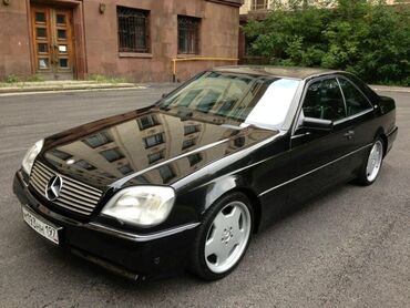 Передние фары: Комплект передних фар Mercedes-Benz 1995 г., Б/у, Оригинал, Германия