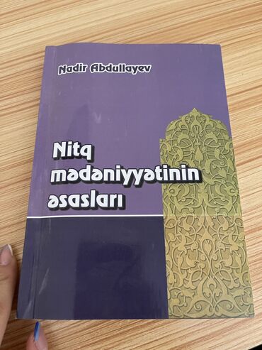 hacı şahin kitabları: 5AZN 
Nadir Abdullayev nitq medeniyyetinin esaslari