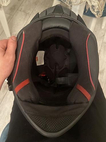 Moto geyim: CROWN Racing modul tipli motosiklet dəbilqəsi salam 2 aydı alınıb 180 — 8