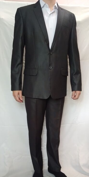 Костюмы: Мужской костюм, 3XL (EU 46), Louis Vuitton, Б/у, цвет - Серый, Самовывоз