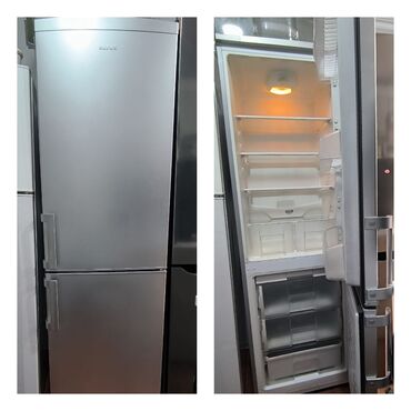 Техника для напитков: Б/у 2 двери Beko Холодильник Продажа, цвет - Серый, С колесиками