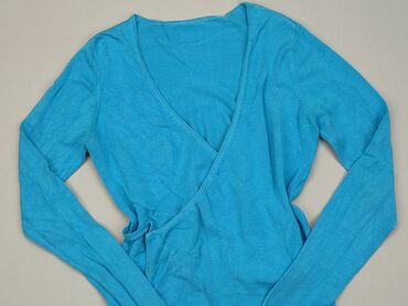 błękitna eleganckie bluzki: Блуза жіноча, S, стан - Хороший