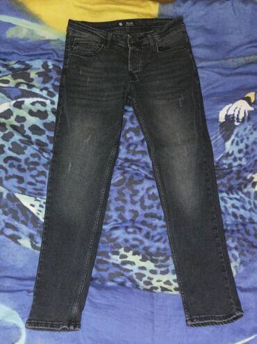 zara muške farmerke: Jeans S (EU 36), color - Black