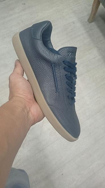 комтер: ZEGNA ORGINAL КОЖА ЧИСТО 🔥🔥🔥Низкие кеды из натуральной зернистой кожи — 1