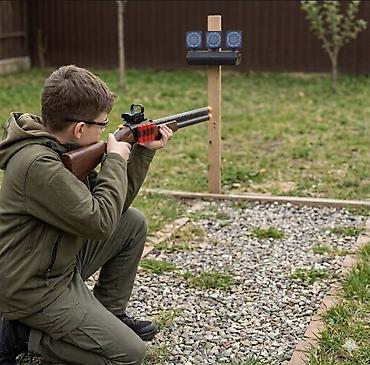 трансбой пистолет: Игровой помповый бластер S686‑B (версия с деревянной текстурой) - — 2