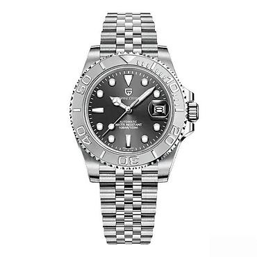 Ručni satovi: PAGANI DESIGN PD-1651 - Siva -Rolex YACHT MASTER Homage Potpuno nov — 8