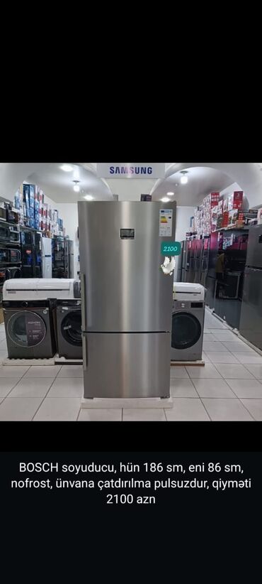 talberg soyuducu: Yeni 2 qapılı Bosch Soyuducu Satılır