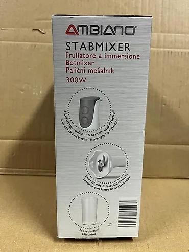 Blenderi, mikseri: Ambiano štapni mikser 300 W - Snaga motora: 300 W - Dve brzine rada — 3