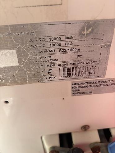 genius ses sistemi: Salam ikinci el kondisioner satılır 18000BTU (60-70) kvadrat — 2