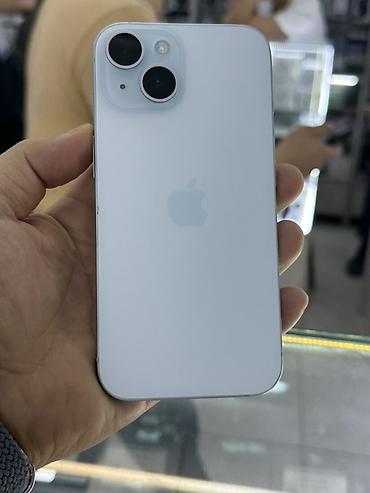 Apple iPhone: IPhone 15, Б/у, 128 ГБ, White Titanium, Кабель, Зарядное устройство, Защитное стекло, 84 % — 9