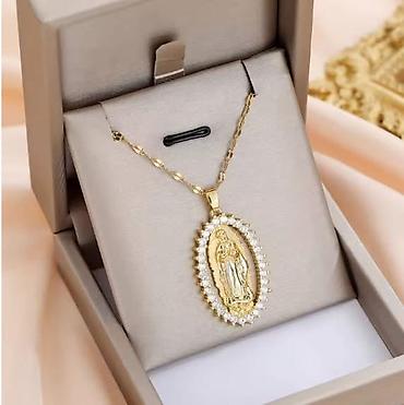 Ogrlice: Lančići sa verskim privescima – više modela - Materijal: nerđajući — 16