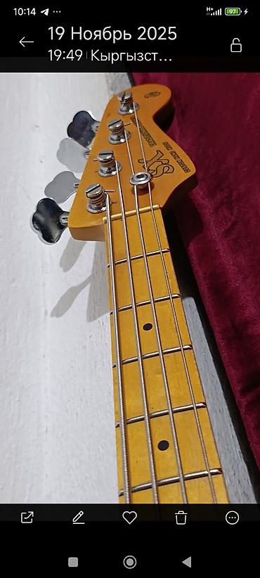 Гитары: Продаю Бас-гитару USA SX Traditional Series (Custom Hand Made) - Тип — 6