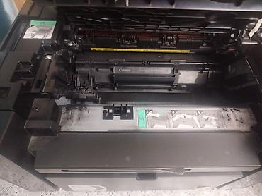 kartof aparati: Canon i-SENSYS lazer printer ağ qara çıxardır işlək vəziyetdedir — 4
