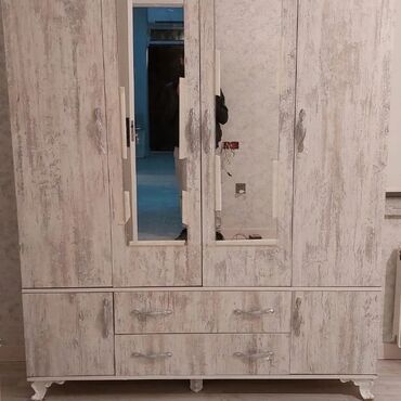 Dolablar: Yeni, Açılan, 4 qapılı Düz dolab, Dolab-asılqan, Azərbaycan — 9