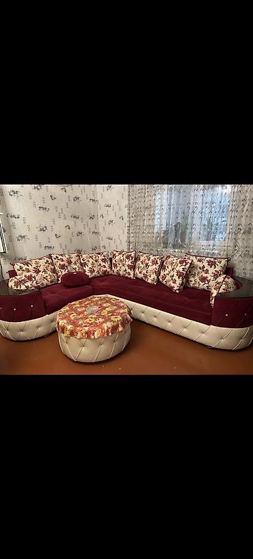 oturaca: Künc divan – 400 AZN - Ölçü: 2×3 m - Açılır mexanizm: bəli, yataq — 1
