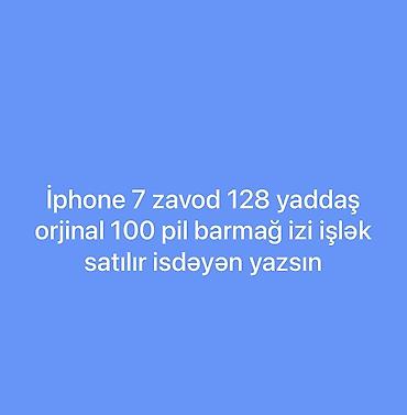 iphone 11 32 gb: IPhone 7, 128 GB, Barmaq izi — 1