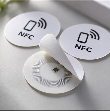 Аксессуары для консолей: NFC-наклейки NTAG213 - Чип: NXP NTAG213 - Форм‑фактор: круглые — 1