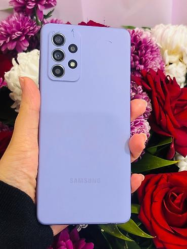 Samsung: Samsung Galaxy A52, rəng - Bənövşəyi, Barmaq izi — 9