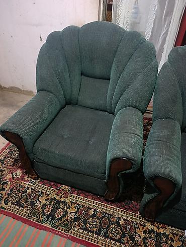 Kreslolar: Mebel dəsti – 2 ədəd yumşaq kreslo - Model: klassik, geniş — 2
