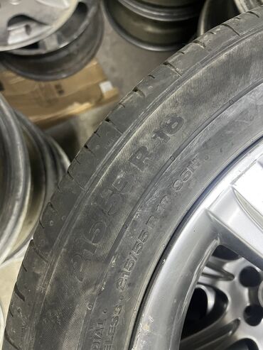 Колеса в сборе: Колеса в сборе 215 / 55 / R 18, Лето, Б/у, Комплект, Легковые, Литые, отверстий - 5 — 8