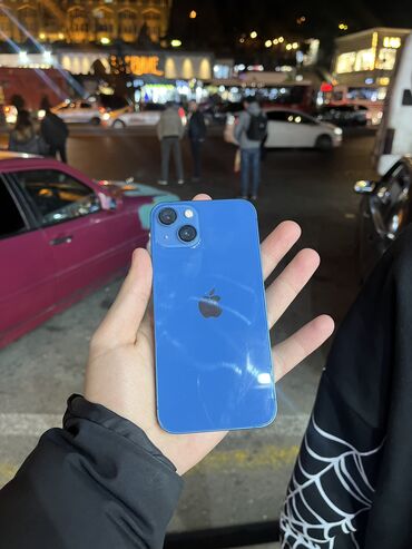 flying blue telefon: IPhone 13, 128 ГБ, Синий, Face ID