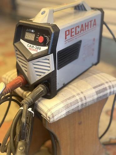 набор для пайки: Инверторный сварочный аппарат РЕСАНТА САИ-300 - Тип: ММА (ручная — 4