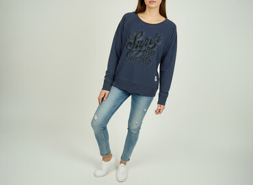 koszula i bluza z kapturem: Superdry, Women`s sweatshirt, size L (EU 40)