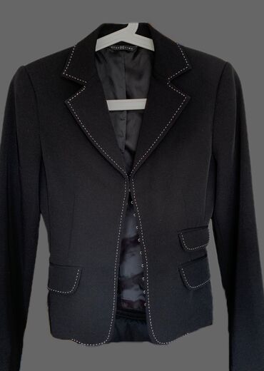 пиджак черный женский: Пиджак, XS (EU 34)